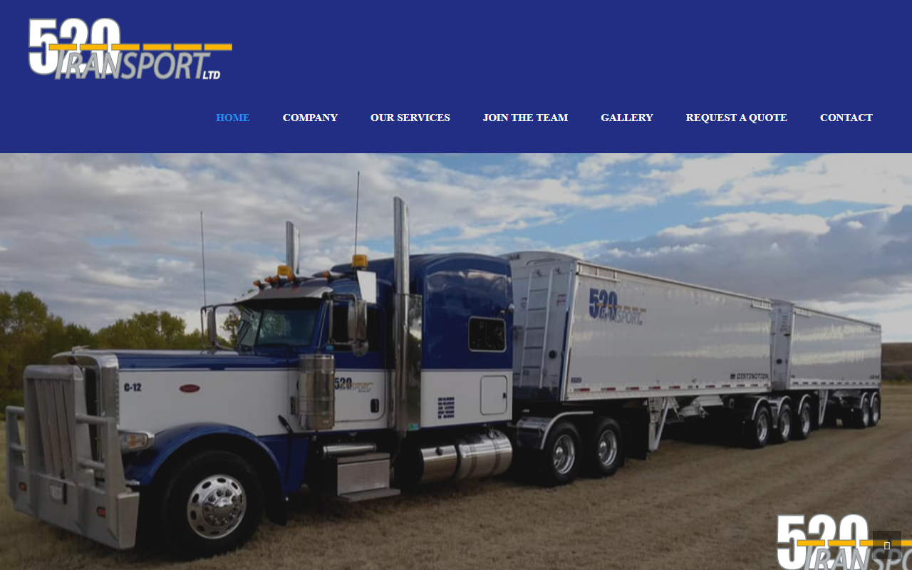 520transport.com screenshot