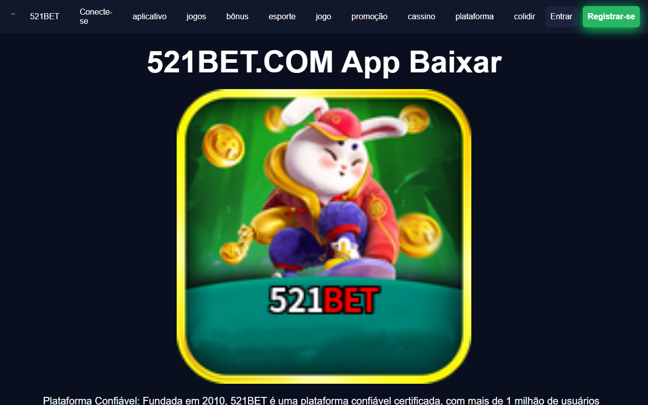 521bet-brasil.com screenshot