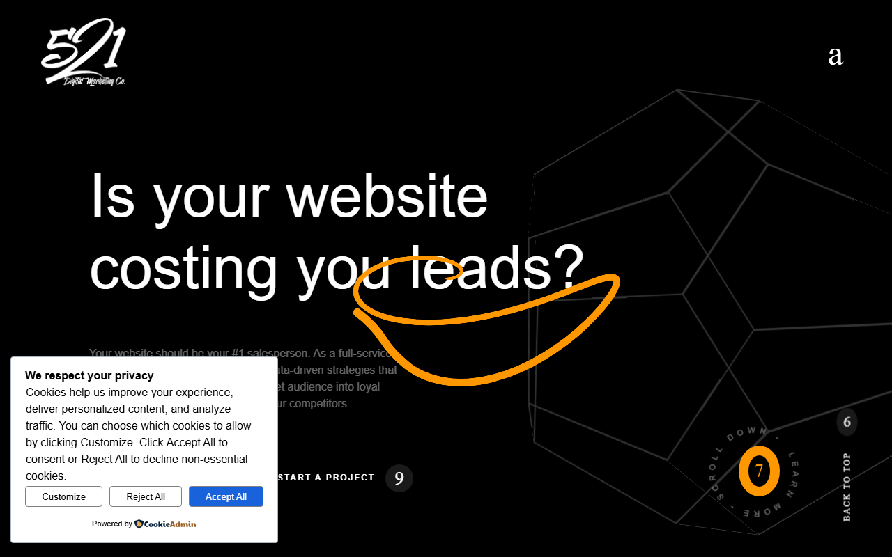 521webdesign.com screenshot