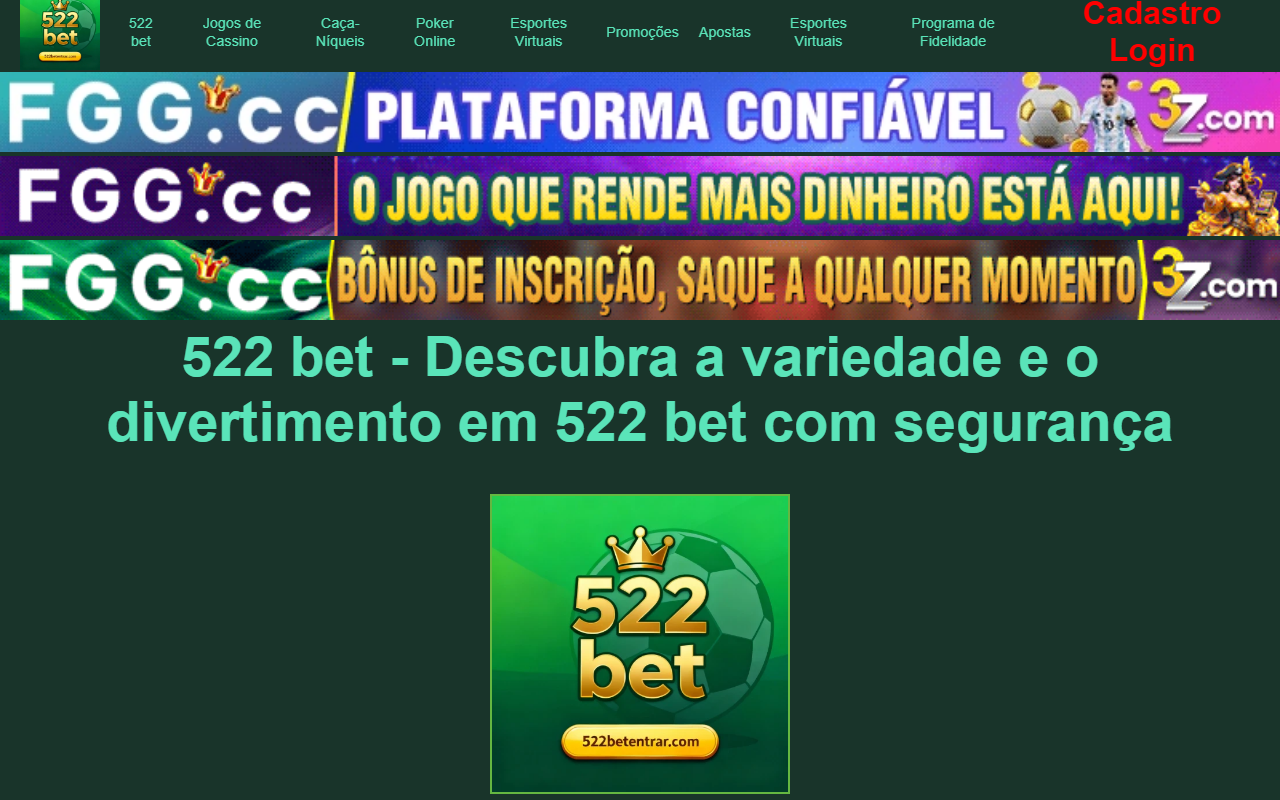 522betentrar.com screenshot