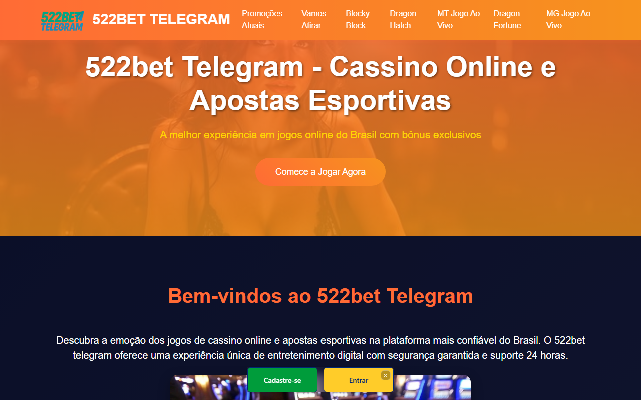 522bettelegram.com screenshot