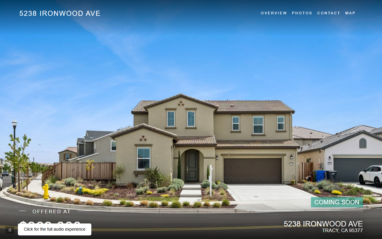 5238tracyhills.com screenshot
