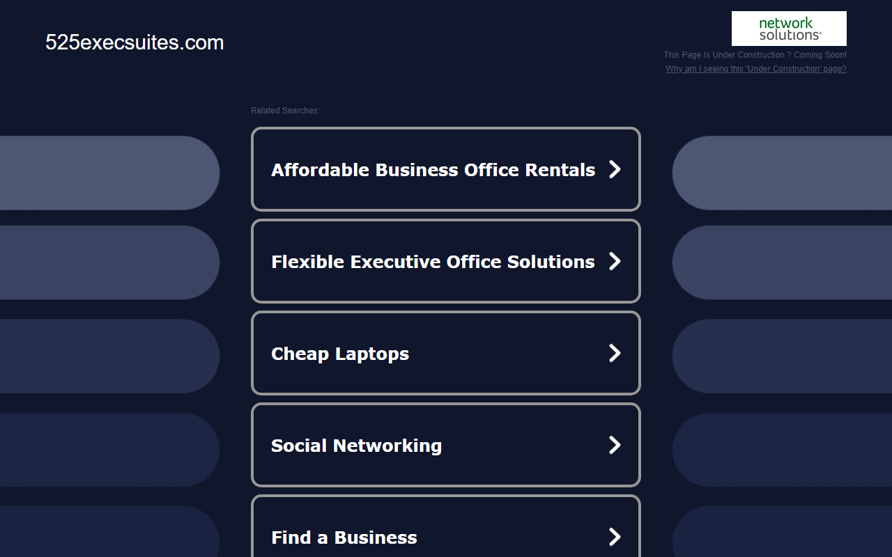 525execsuites.com screenshot