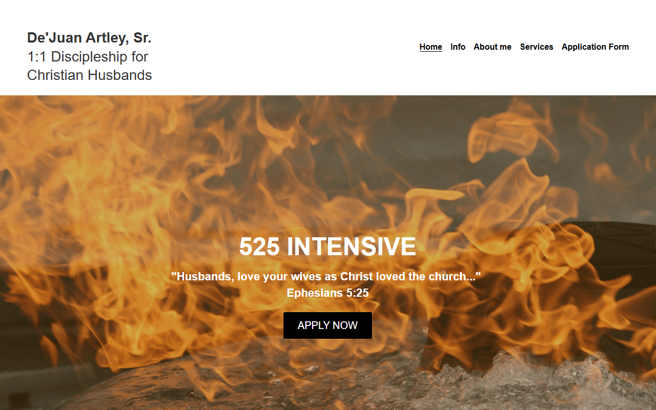 525intensive.com screenshot