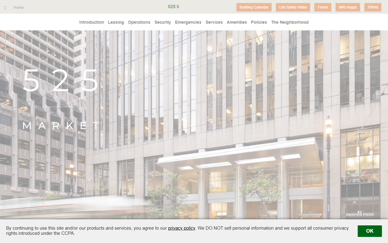 525marketstreet.com screenshot
