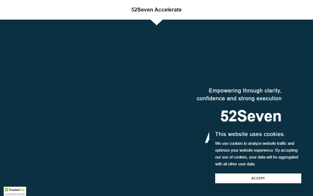 527accelerate.com screenshot