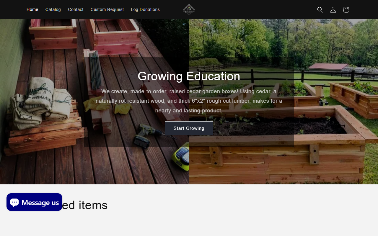 529gardenboxes.com screenshot