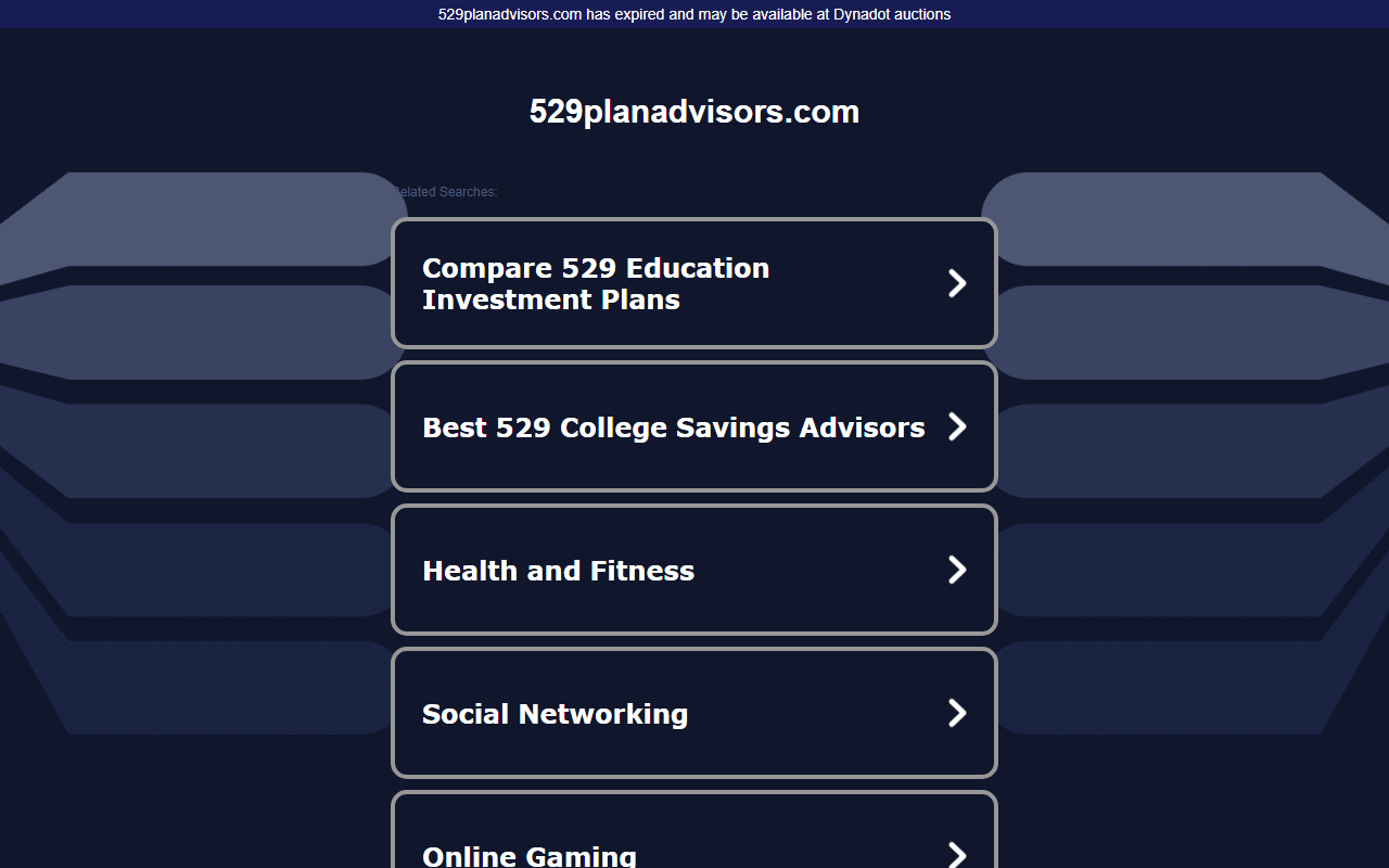 529planadvisors.com screenshot