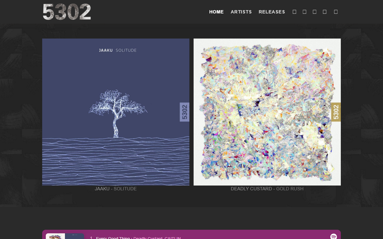5302recordings.com screenshot
