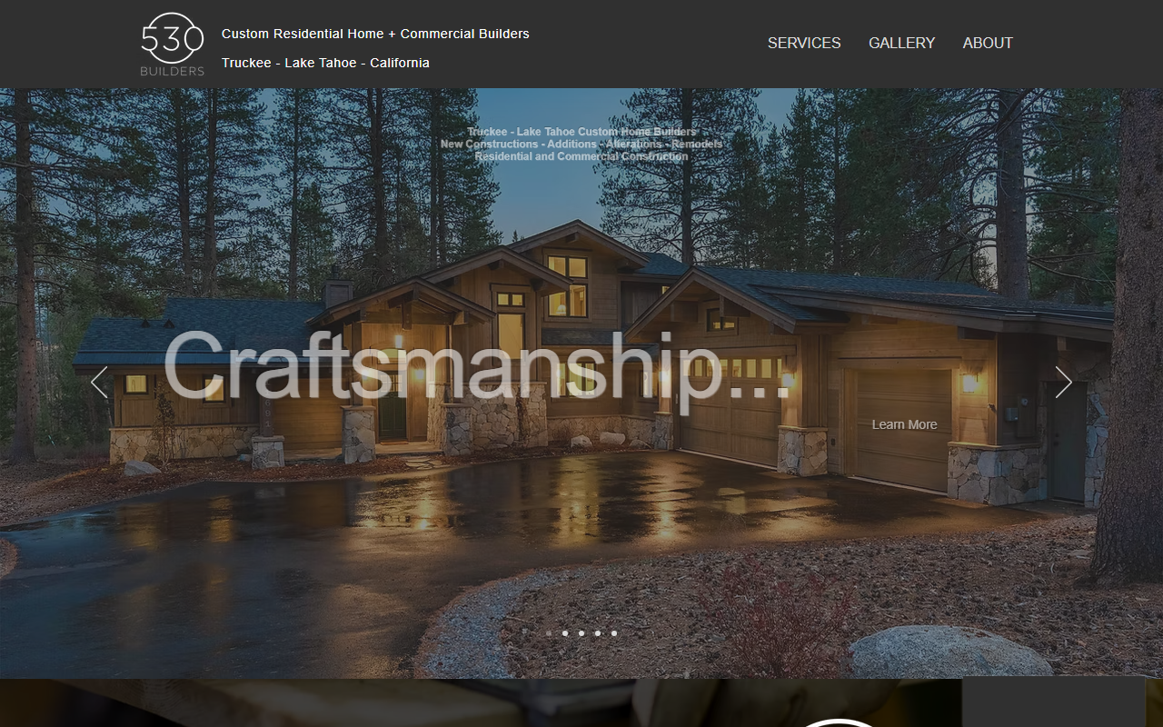 530builders.com screenshot