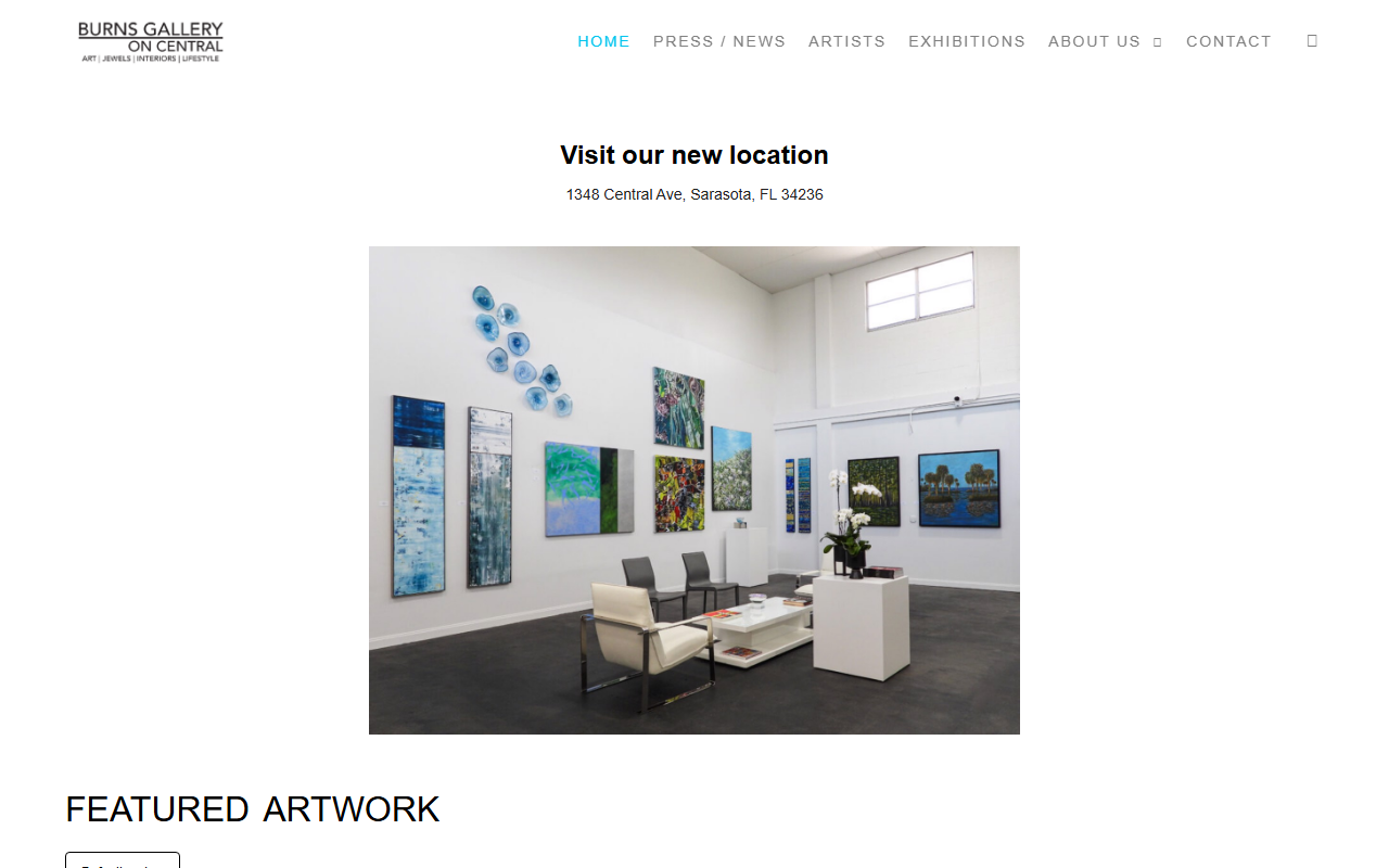 530burnsgallery.com screenshot