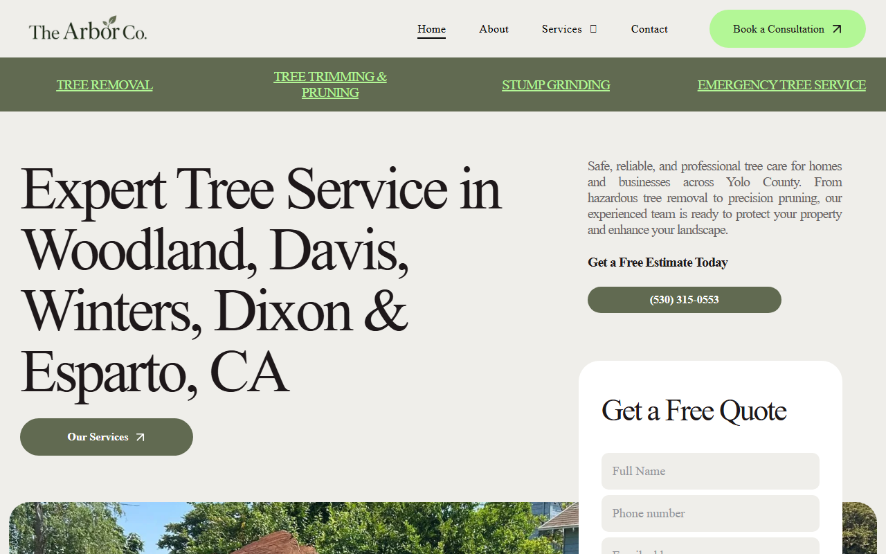 530treeservice.com screenshot