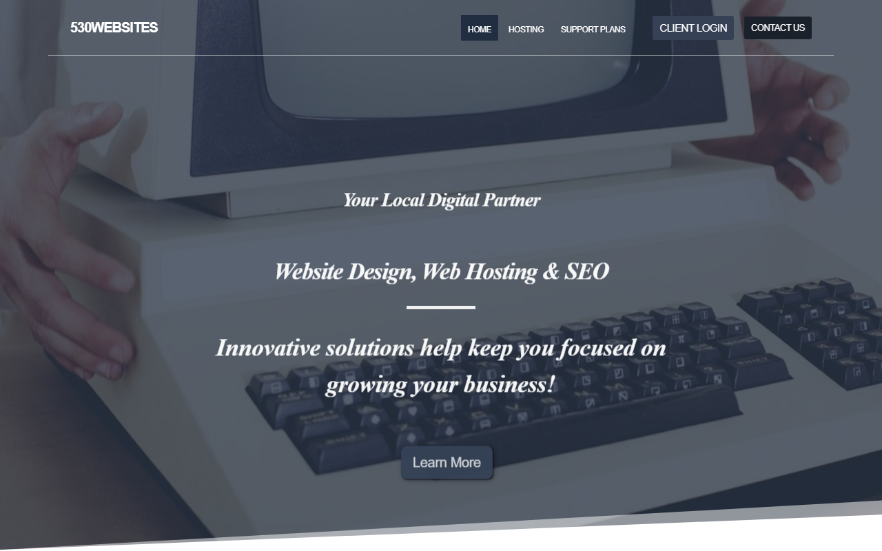 530webhosting.com screenshot