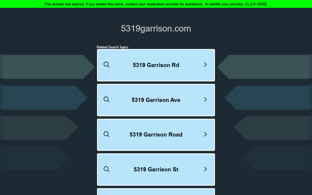 5319garrison.com screenshot