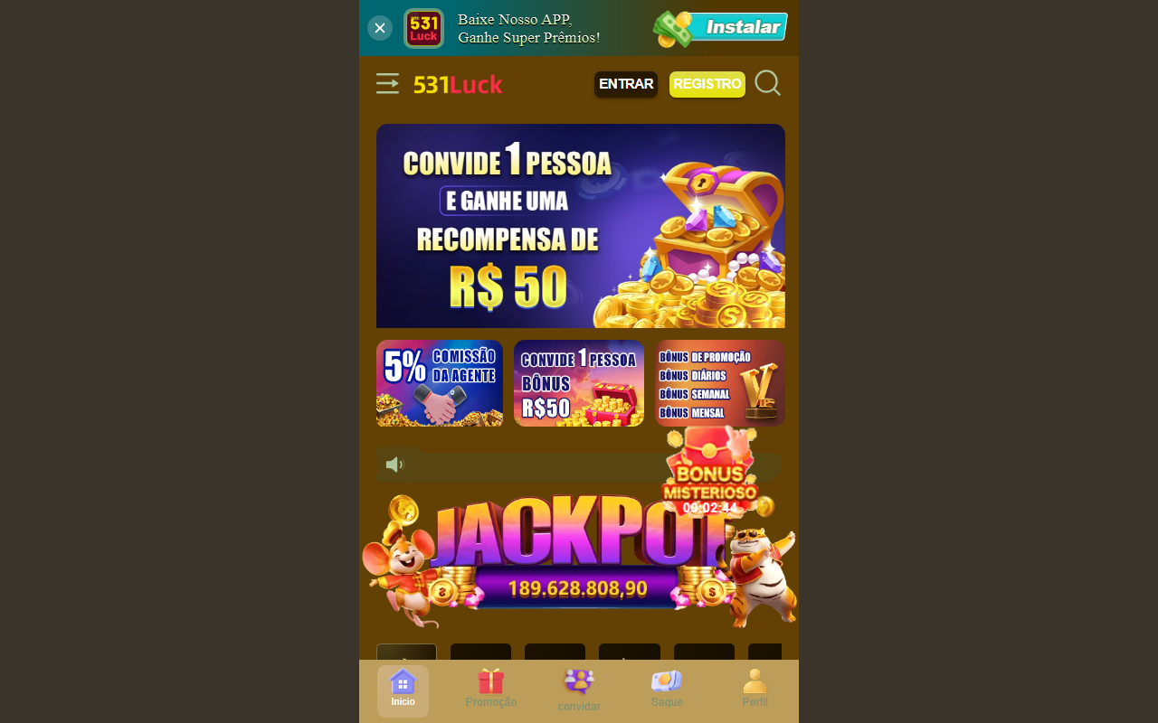 531luck-bet.com screenshot