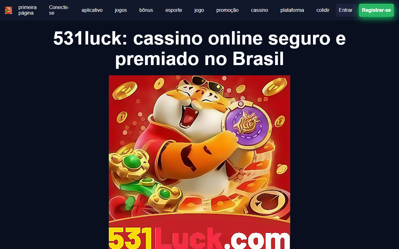 531luck-vip.com screenshot