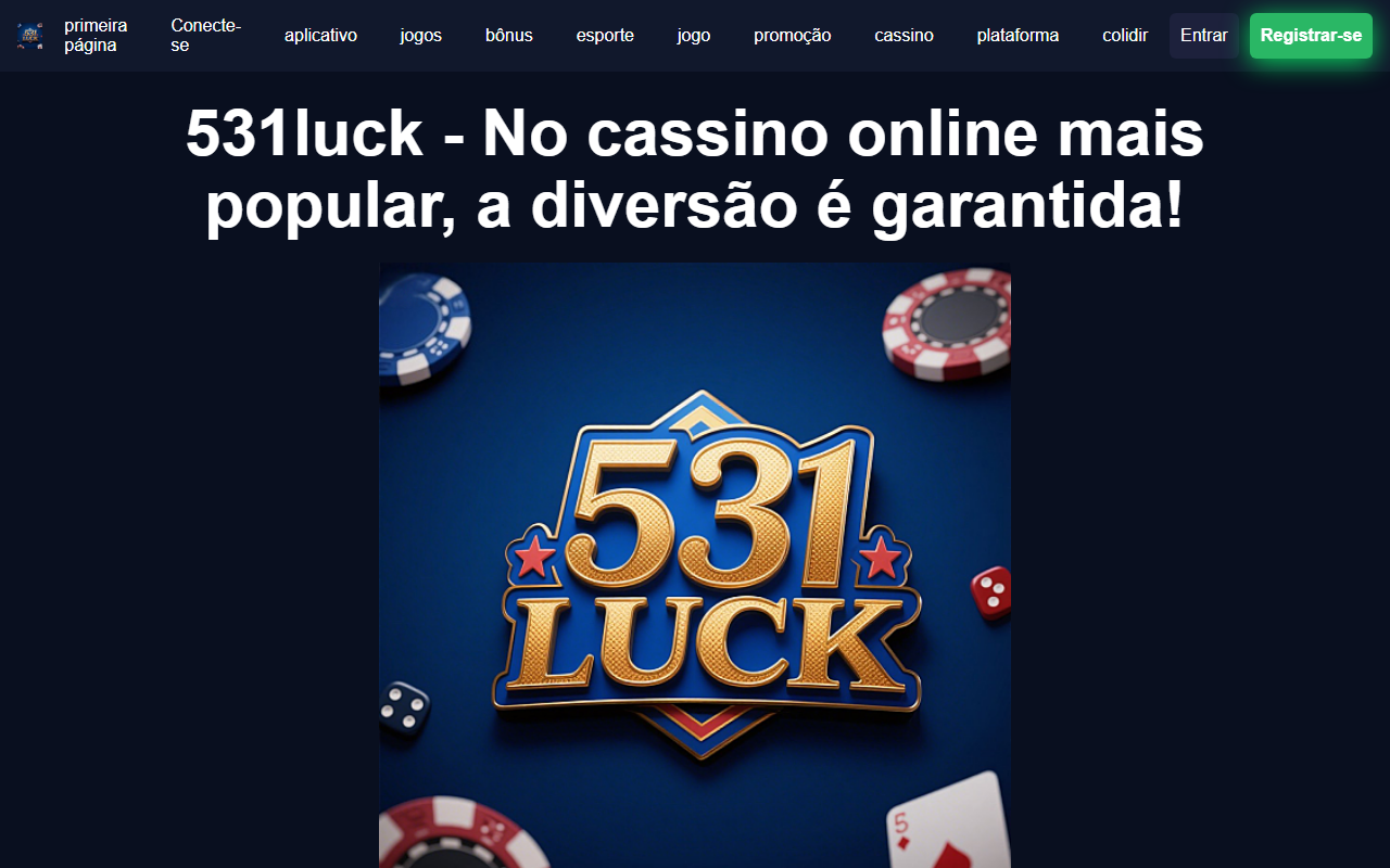 531luckapp.com screenshot