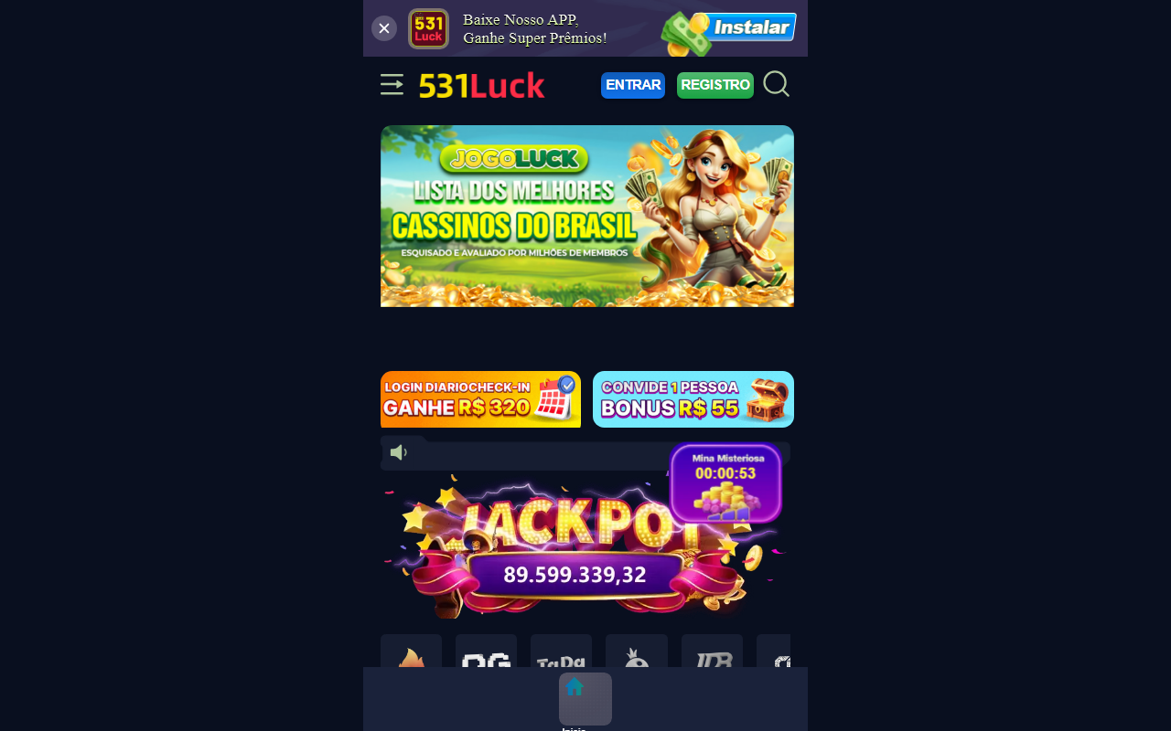 531luckcom.com screenshot