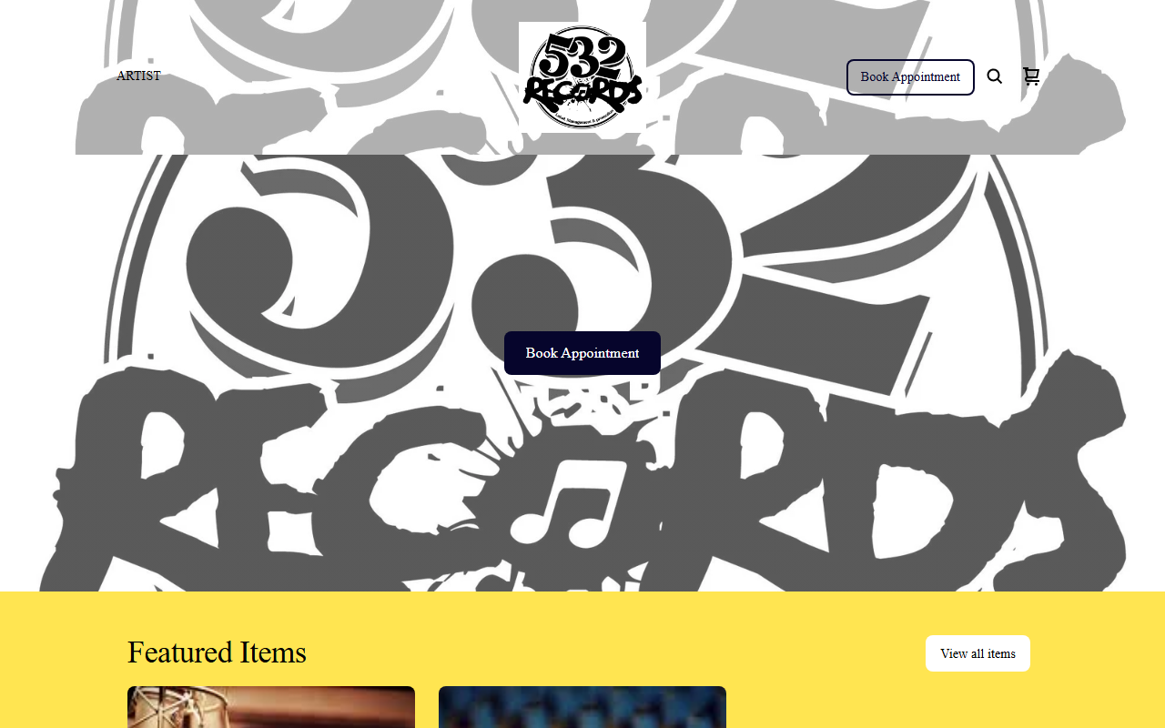 532records.com screenshot