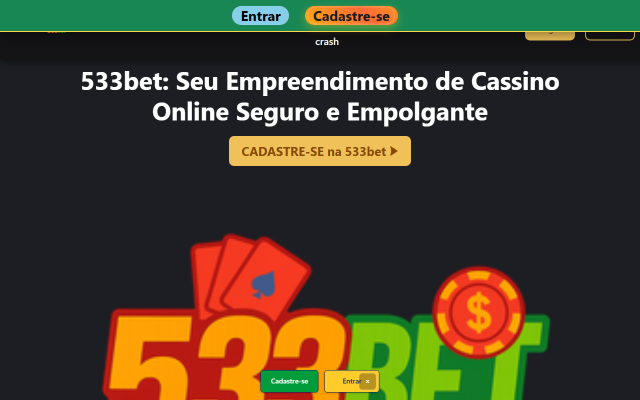 533bet-brasil.com screenshot