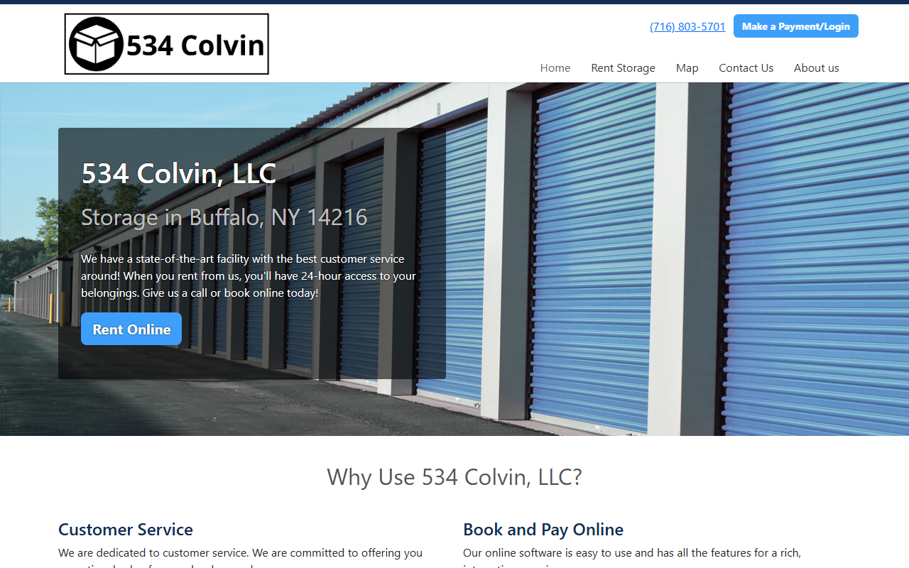 534colvingarages.com screenshot