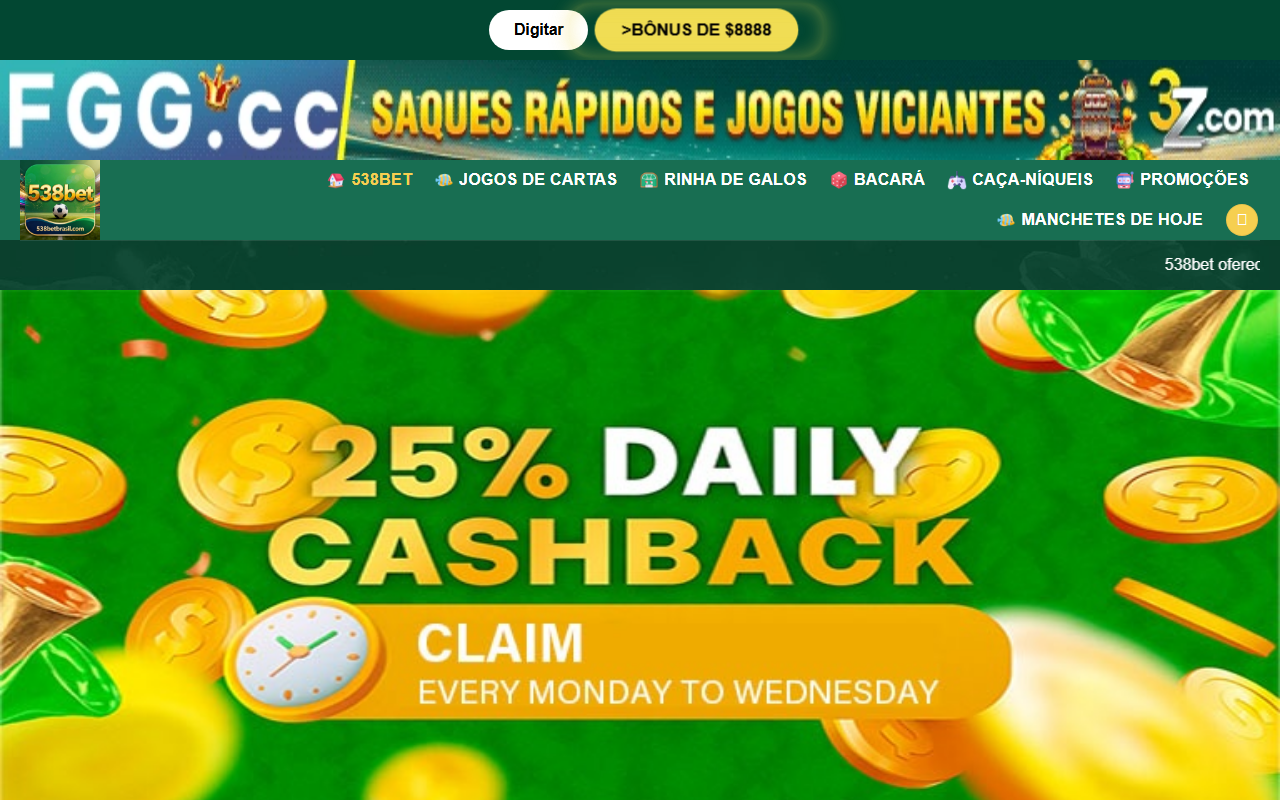 538betbrasil.com screenshot