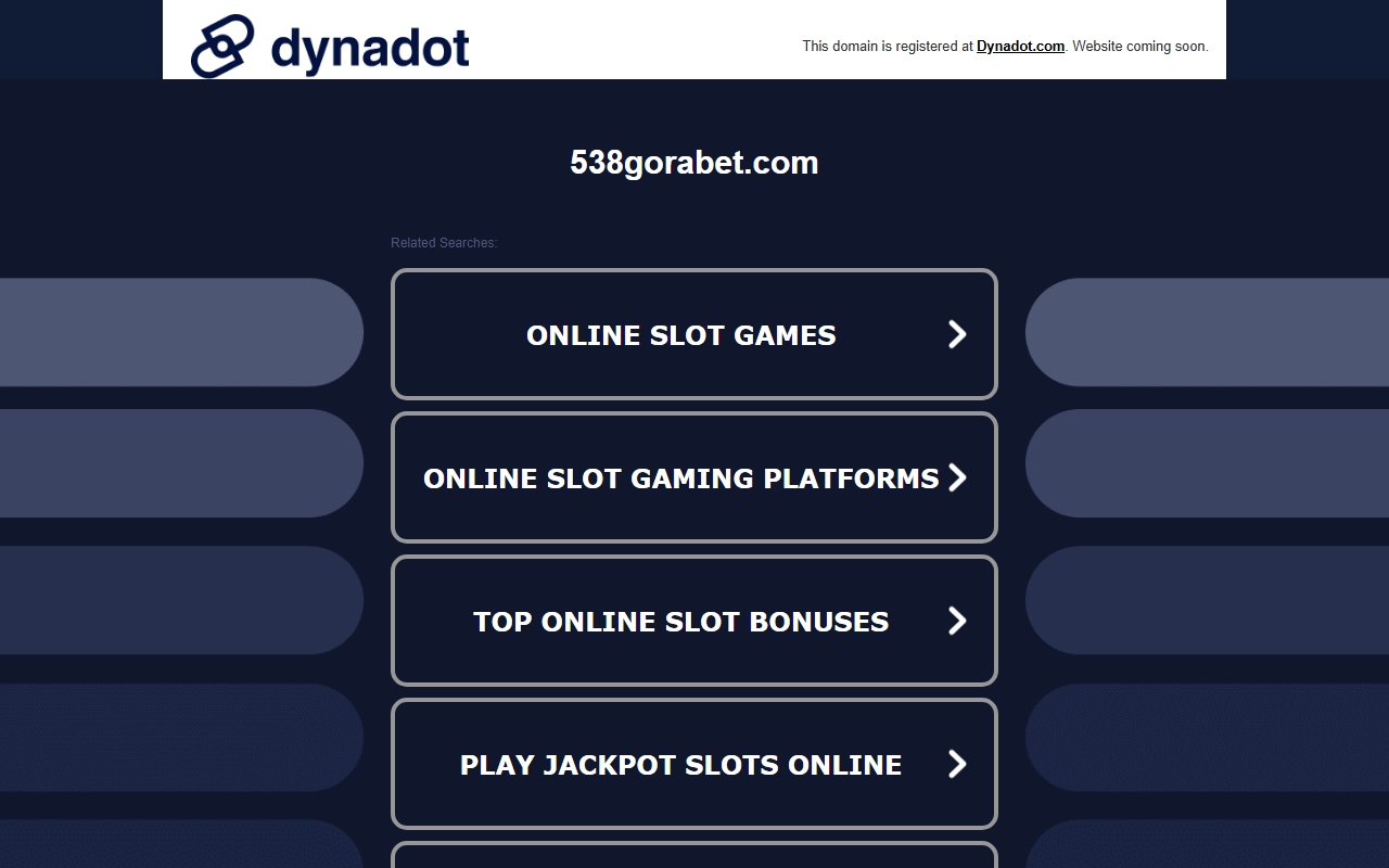 538gorabet.com screenshot