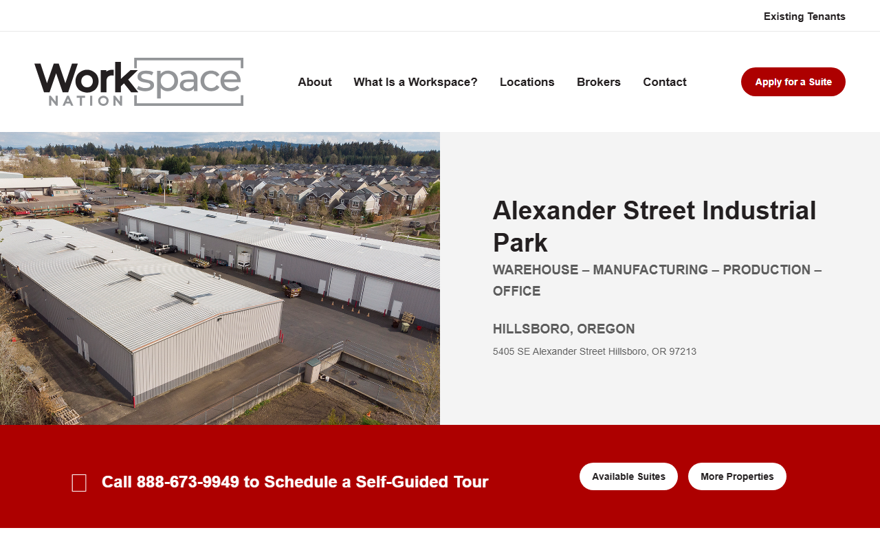 5405alexander.com screenshot