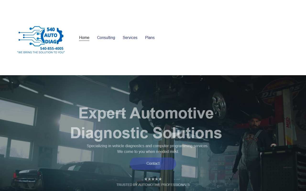 540autodiag.com screenshot
