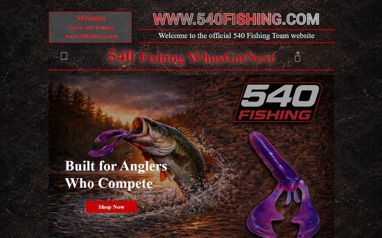 540fishing.com screenshot