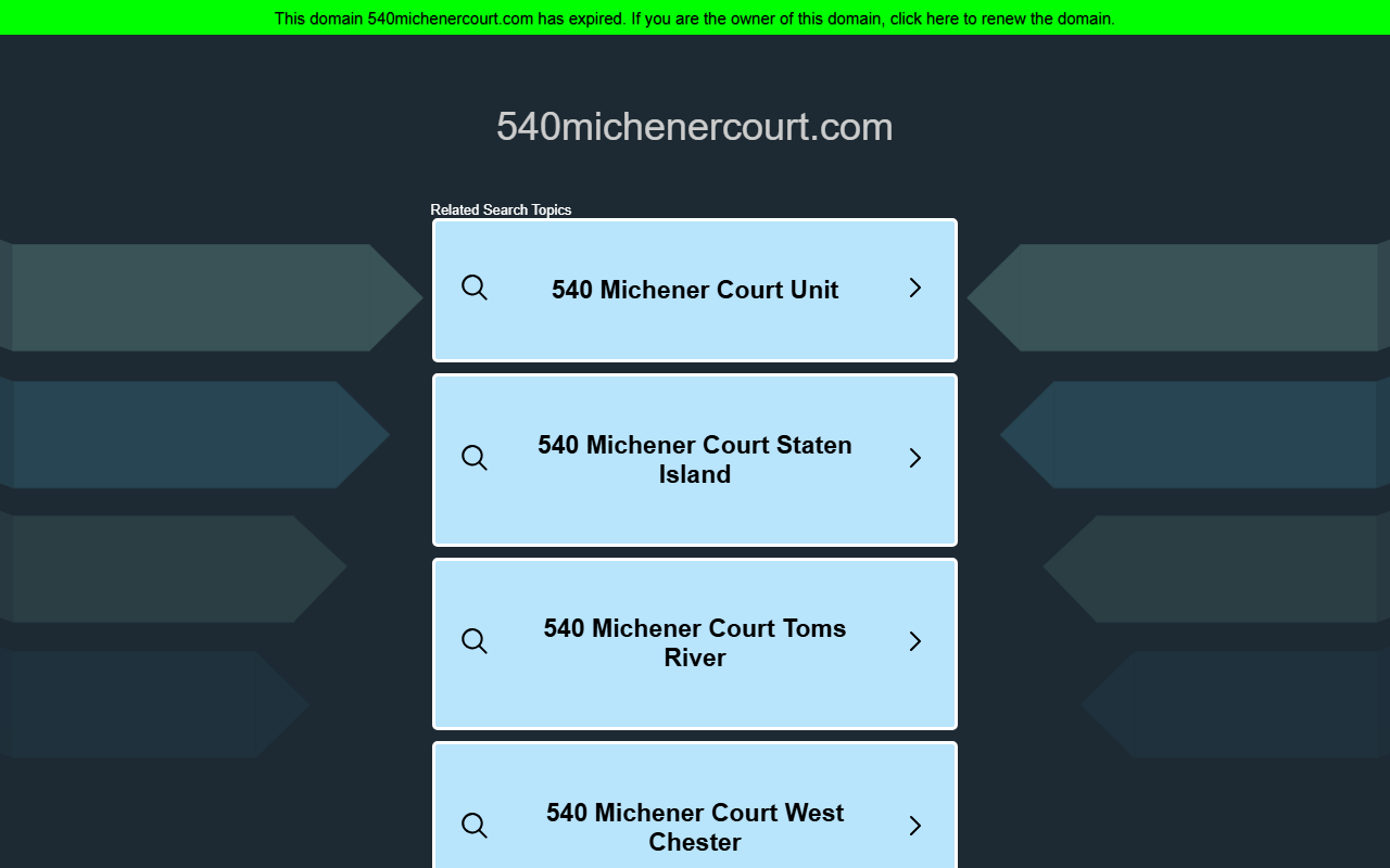 540michenercourt.com screenshot