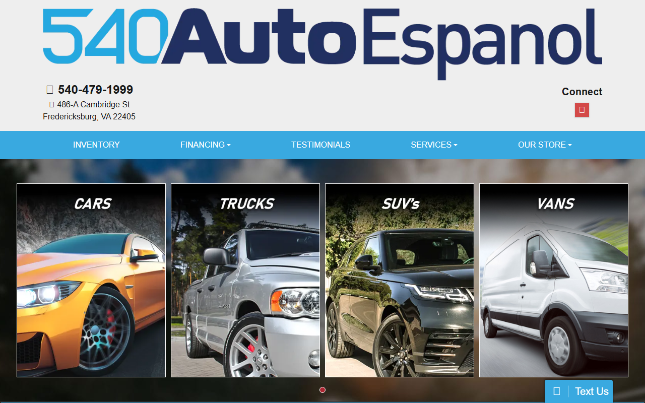 540spanish.com screenshot