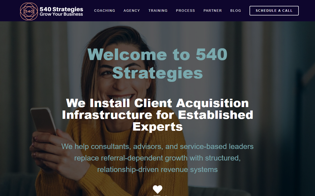 540strategies.com screenshot