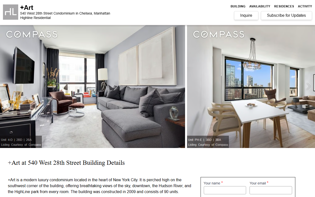 540west28th.com screenshot