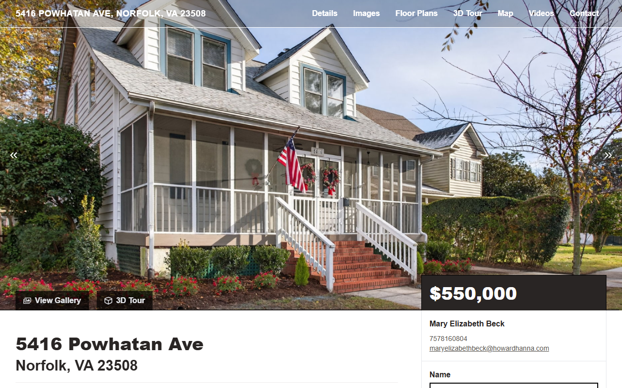 5416powhatan.com screenshot