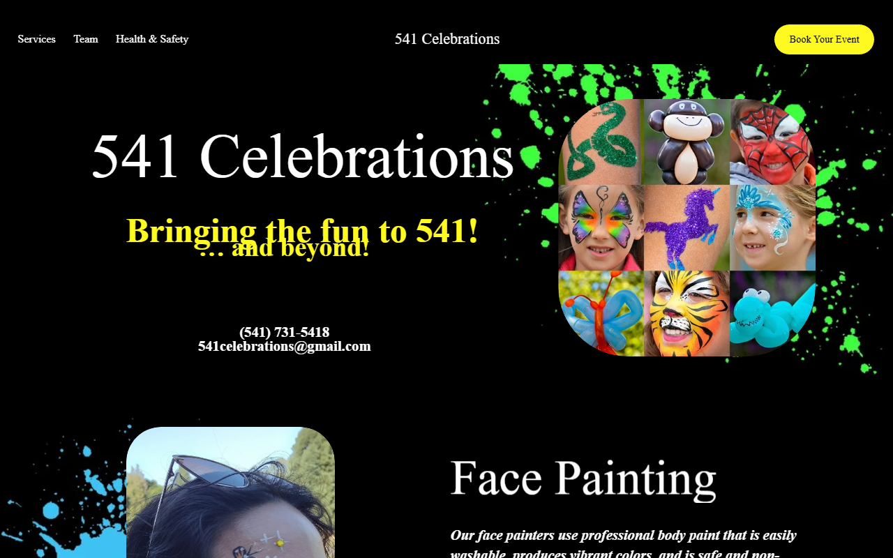 541celebrations.com screenshot