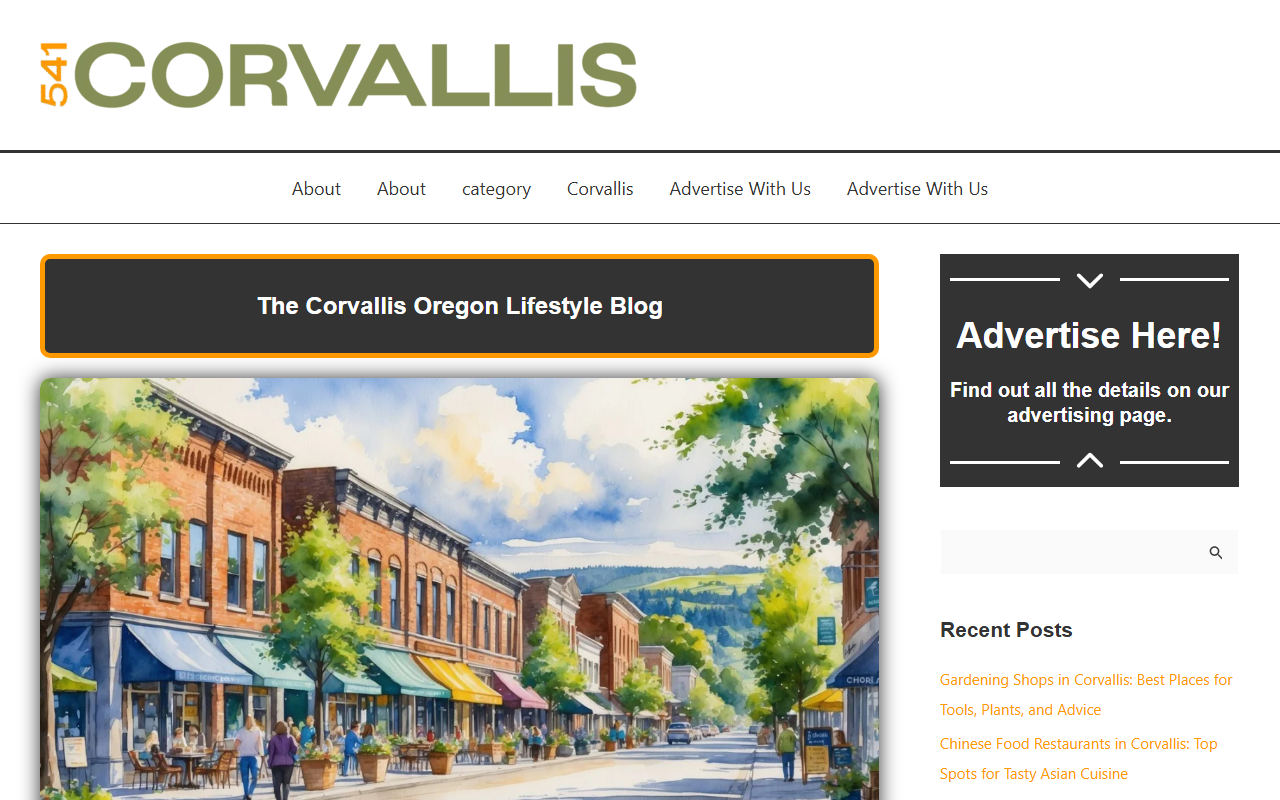 541corvallis.com screenshot