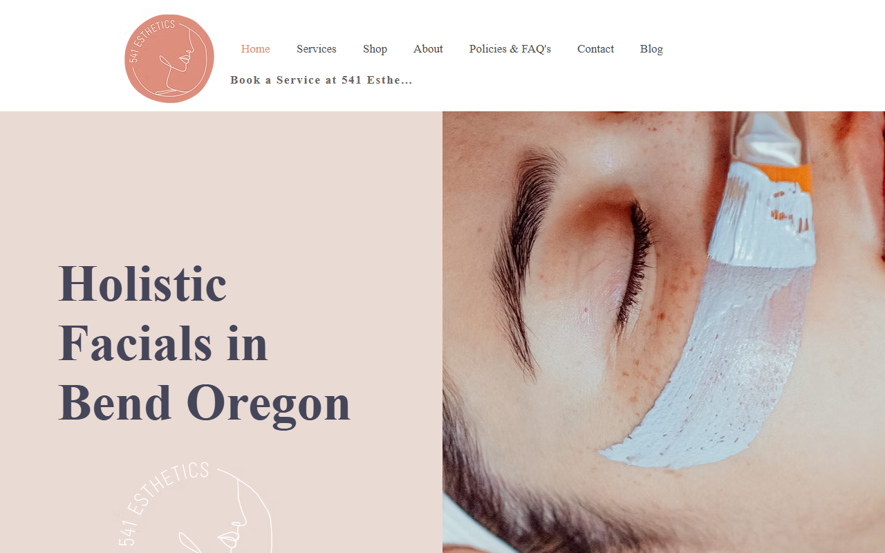541esthetics.com screenshot