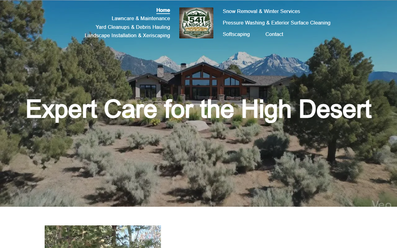 541landscape.com screenshot