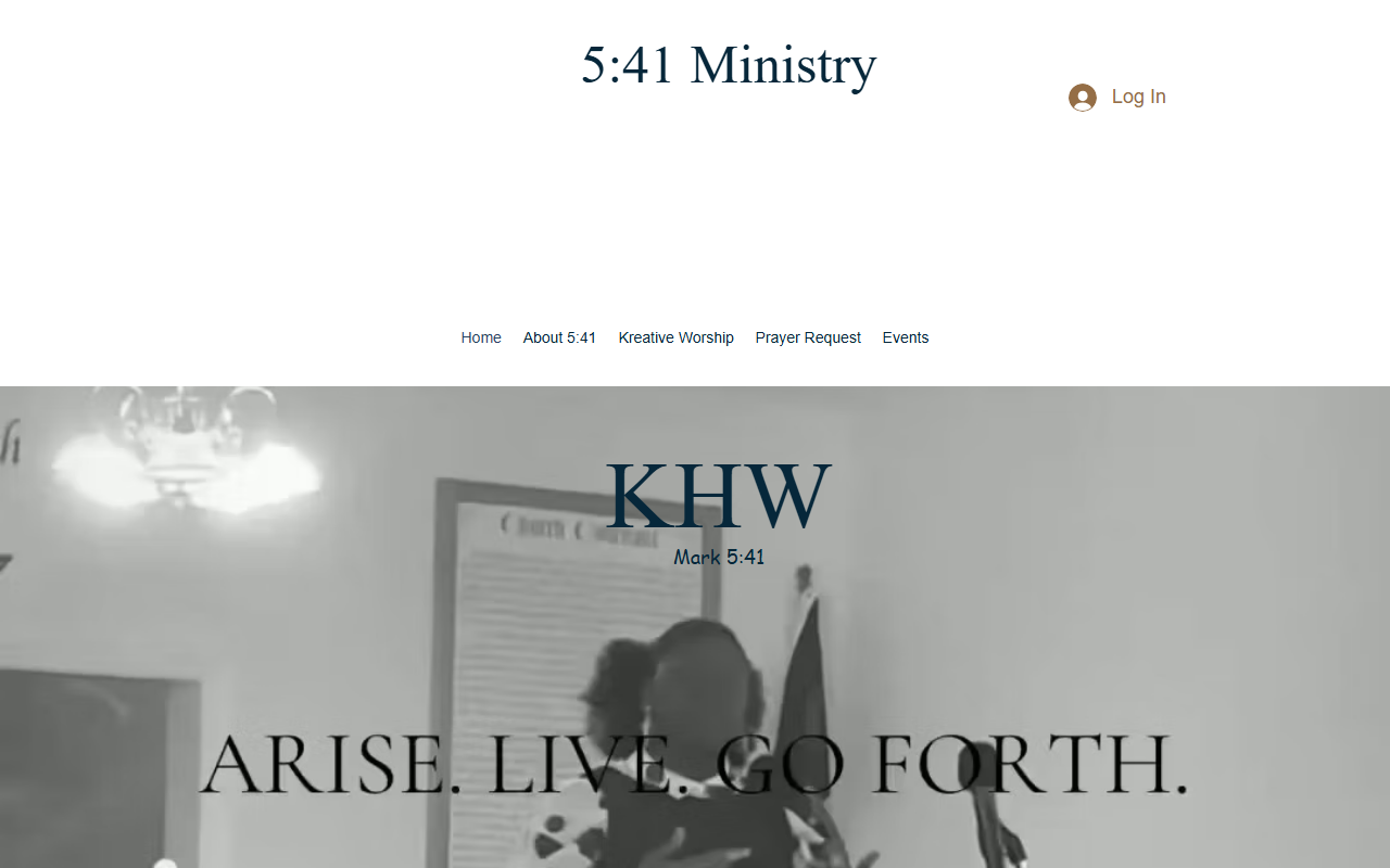 541ministry.com screenshot