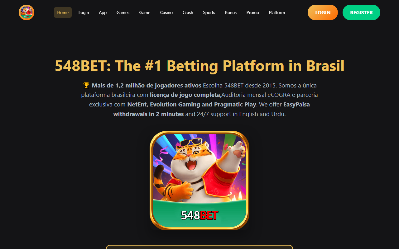 548betbrazil.com screenshot