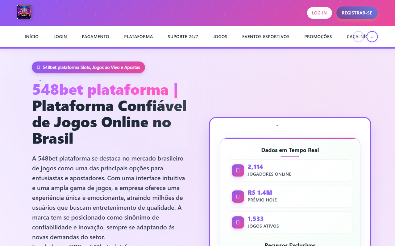 548betcomlogin.com screenshot