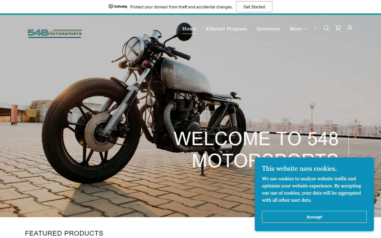 548motorsports.com screenshot