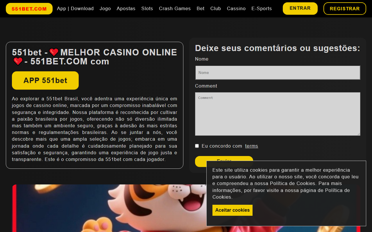 551bet-bet-br.com screenshot