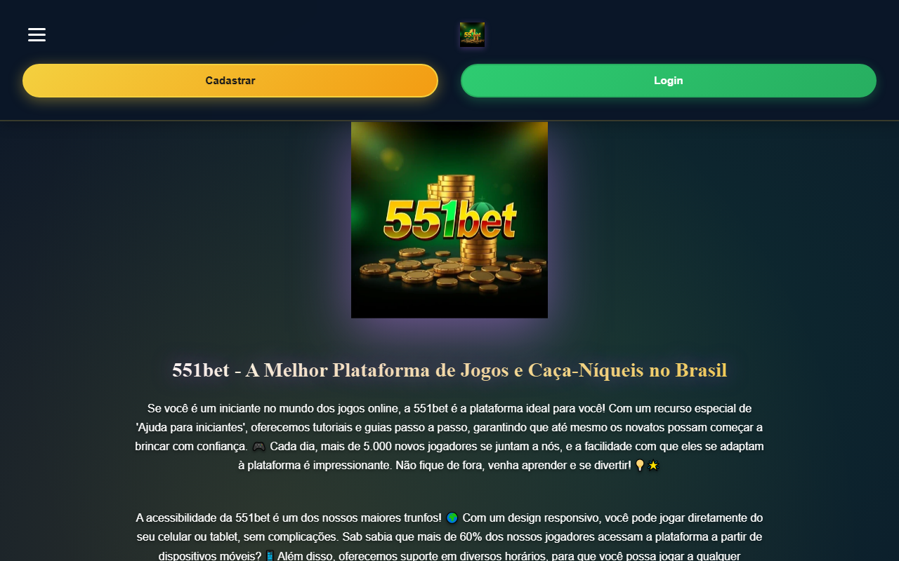 551bet-login.com screenshot