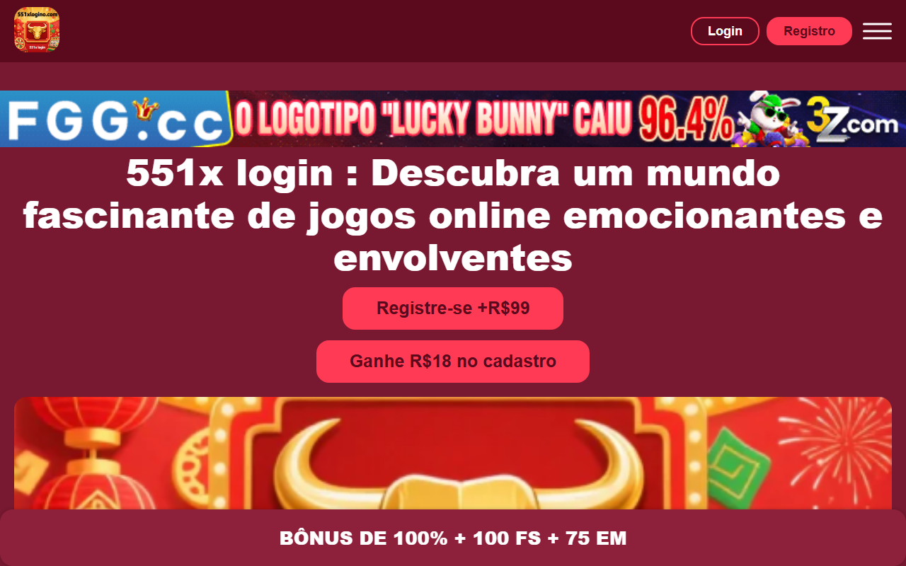 551xlogino.com screenshot