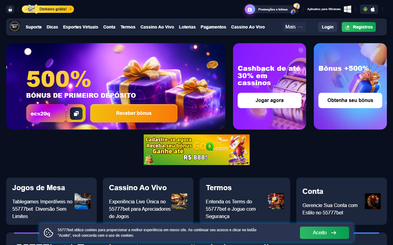 55777betcs.com screenshot