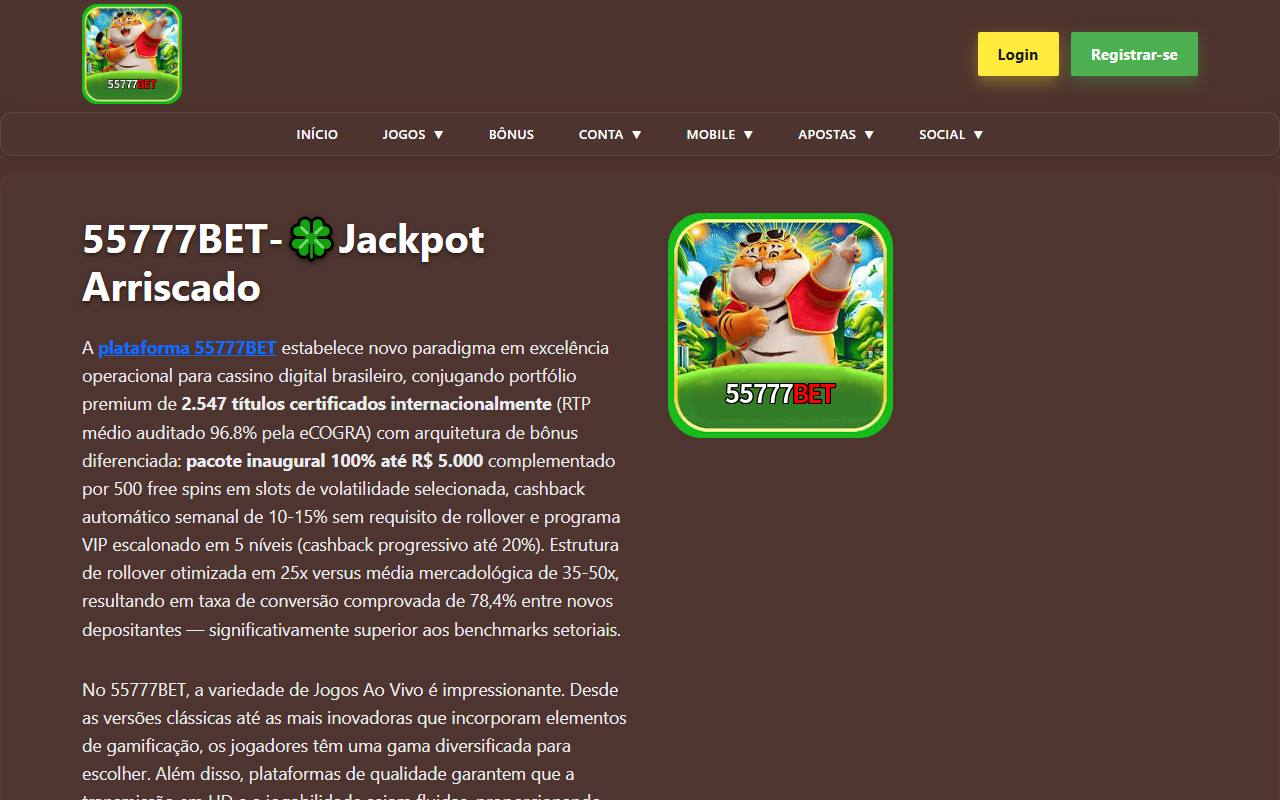 55777bettb.com screenshot