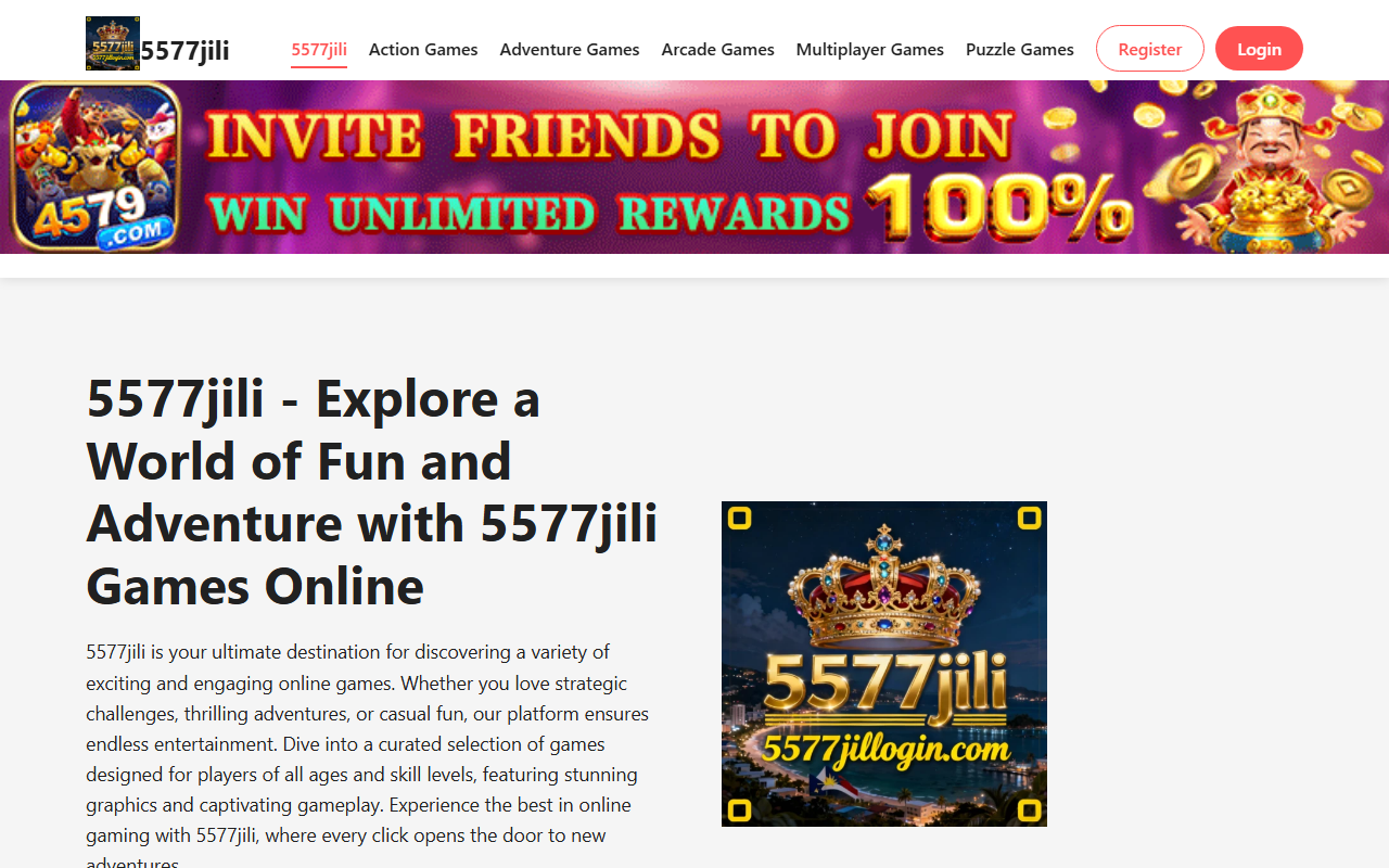 5577jililogin.com screenshot