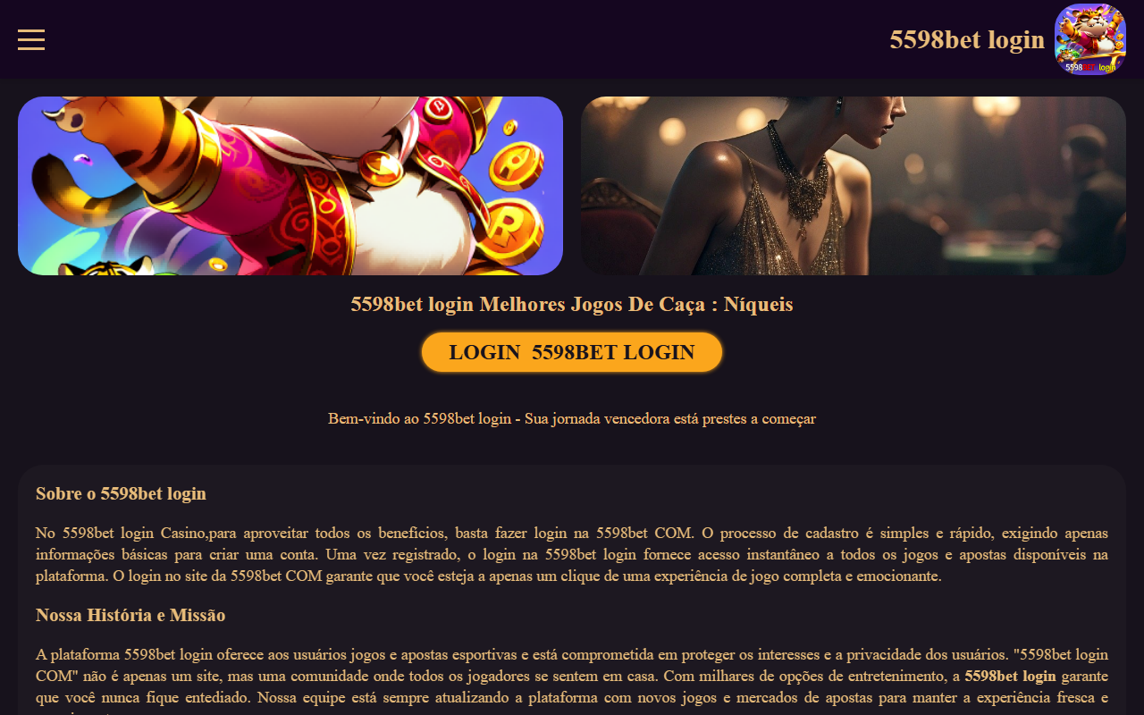 5598betlogin.com screenshot